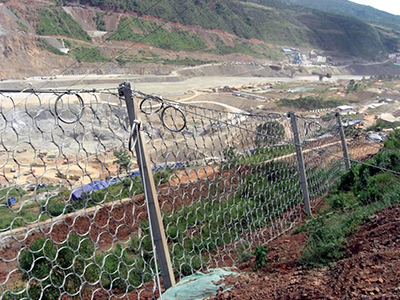 环形边坡防护网 - 安平县万基筛网有限公司图片2